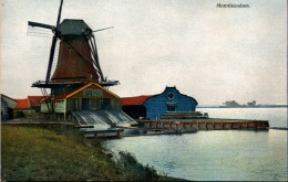 ! Alte Ansichtskarte Windmühle, Windmill, Moulin A Vent, Monnikendam, Niederlande - Molinos De Viento