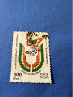 India 1989 Michel 1243 Leichtathletik Sportfest Neu Dehli - Used Stamps