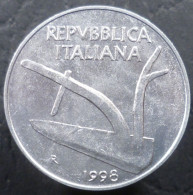 Italia - 10 Lire 1998 - Da Serie Zecca (spighe Lunghe) - Gig. 273a - KM# 93 - 10 Liras