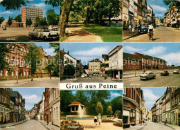 73071946 Peine Rathaus Strassenpartie Werderpark Bahnhof Stadtpark Peine - Peine