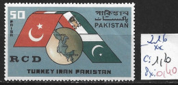 PAKISTAN 216 ** Côte 1.20 € - Pakistan