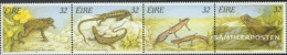 Ireland 909-912 Quad Strip (complete Issue) Unmounted Mint / Never Hinged 1995 Reptiles And Amphibians - Unused Stamps
