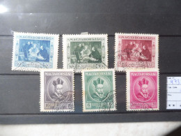 Hongrie Magyar 473/478 Used Oblitéré Gestempelt Parfait Perfect - Used Stamps