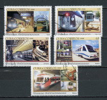 CUBA -  METRO  N°Yt 4550/4554 Obli. - Used Stamps