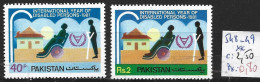PAKISTAN 548-49 ** Côte 2.50 € - Pakistan
