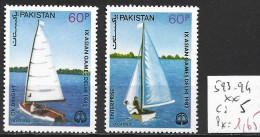 PAKISTAN 593-94 ** Côte 5 € - Pakistan