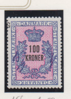 Denemarken Fiskale Zegel Cat. J.Barefoot Stempelmaerke Type 5 Nr.156 - Fiscale Zegels