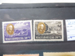 Hongrie Magyar Pa PA Poste Aerienne Aero 68/69 Mh * Charnieres Plakken Parfait Perfect - Unused Stamps