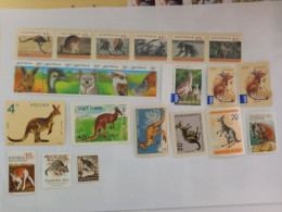 Stamps All Over The World KANGAROO - Non Classés