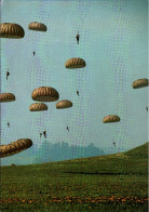 ! Ansichtskarte, Fallschirmjäger Der Bundeswehr, Parachute - Manovre