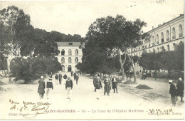 Saint Mandrier La Cour De L Hopital Maritime - Saint-Mandrier-sur-Mer