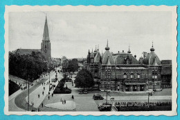 * Arnhem (Gelderland - Nederland) * (TEBA 612) Velperplein Met Musis Sacrum, église, Kerk, Oldtimer Animée - Arnhem