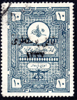 2543. TURKEY IN ASIA 1921 10 P.SC. 29a, ISFILA 987 - 1920-21 Anatolia