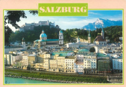 AUSTRIA - 1995, SALZBURG POSTCARD WITH STAMP SENT TO FRANCE. - Covers & Documents