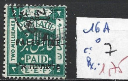 PALESTINE 16A Oblitéré Côte 7 € - Palestine