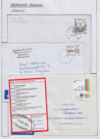 Greenland/Austria  Station Upernavik 5 Covers  (GB196) - Estaciones Científicas Y Estaciones Del Ártico A La Deriva