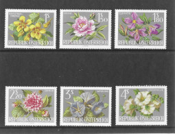 Austria 1964 MNH Int'l Horticultural Exh. Vienna Sg 1410/5 - Unused Stamps