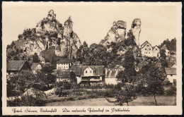 D-91278 Pottenstein - Tüchersfeld - Alte Ansicht - Felsendorf - Nice Stamp - 50er Jahre - Pottenstein