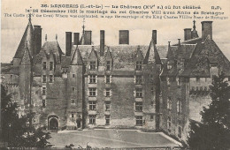 CPA LANGEAIS - LE CHATEAU OU FUT CELEBRE LE 26 DECEMBRE LE MARIAGE DU ROI CHARLES VIII AVEC ANNE DE BRETAGNE - Langeais