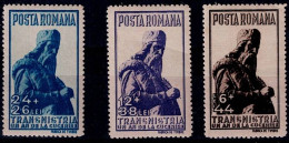 ROMANIA 1942 EDITION FOR TRANSNISTRIES  MI No 752-4 MLH VF!! - Neufs