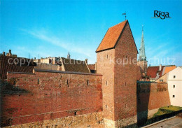 73070508 Riga Lettland Recontructed Raemera Tower Fragment Of Fortification Wall - Lettonie