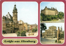 73070329 Altenburg Thueringen Rathaus Schloss Theater Altenburg Thueringen - Altenburg