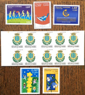 Andorre NEUF** Année Complète 2000 : 525 à 539 Dont Le 528 En Carnet De 10 Timbres - Unused Stamps
