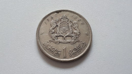 MAROC MOHAMMED V 1 DIRHAM 1960-1380 ARGENT/SILVER - Maroc