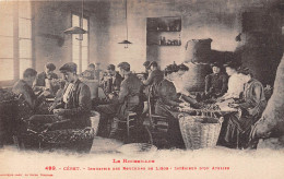 66-CERET- INDUSTRIE DES BOUCHONS DE LIEGE INTERIEUR D'UN ATELIER - Ceret