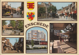 Netherland - Enschede - Ansichten - Fußgängerzone - Bahnhof - Eisenbahn - Train - Enschede