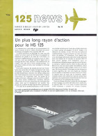 Brochure N°10 De Présentation De L'aéronef Hawker Siddeley HS-125 - Mai 1967 - Autres & Non Classés