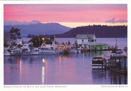 AK 205332 NEW ZEALAND - Abendstimmung Am Hafen Des Lake Taupo - Nordinsel - Nouvelle-Zélande