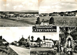 73068670 Guendelwangen Panorama Teilansichten Kirche Grotte Guendelwangen - Bonndorf