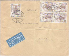 DANMARK. 1937/Kobenhavn, Envelope/multi-franking. - Brieven En Documenten