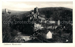 73068605 Manderscheid Eifel Burgruine Manderscheid Eifel - Manderscheid