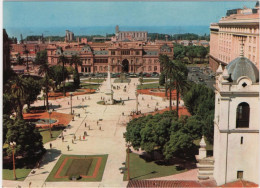 Buenos Aires - Plaza De Mayo Y Torre Del Cabildo - Argentina