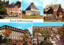 73068461 Seiffen Erzgebirge HOG Buntes Haus Schwartenbergbaude Freilichtmuseum S - Seiffen