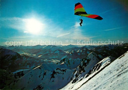 73068411 Drachenflug Alpen   - Parachutespringen