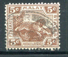 MALAISIE- Y&T N°59A- Oblitéré - Federated Malay States