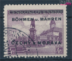 Böhmen Und Mähren 17 Stempel Nicht Prüfbar Gestempelt 1939 Aufdruckausgabe (10351446 - Gebruikt