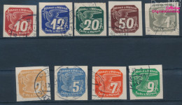 Böhmen Und Mähren 42-50 (kompl.Ausg.) Gestempelt 1939 Zeitungsmarken (10351441 - Used Stamps