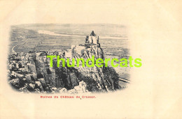 CPA 07 SAINT PERAY RUINES DU CHATEAU DE CRUSSOL  - Saint Péray