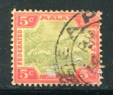 MALAISIE- Y&T N°18- Oblitéré - Federated Malay States