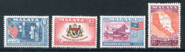MALAISIE- Y&T N°80 à 83- Neufs Avec Charnière * - Federation Of Malaya
