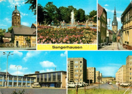 73067335 Sangerhausen Suedharz Markt Brunnen Thomas Muentzer Platz Alte Gasse Ba - Sangerhausen