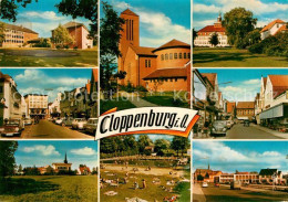 73067277 Cloppenburg Teilansichten Kirche Schwimmbad  Cloppenburg - Cloppenburg