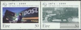 Ireland 1146-1147 Couple (complete Issue) Unmounted Mint / Never Hinged 1999 125 Years UPU - Neufs