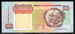 659-Angola 1000 Kwanzas 1991 CC583 Sig.17 - Angola