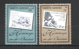 Timbre Des Nations-Unies  Vienne Neuf ** N 255 / 256 - Nuovi