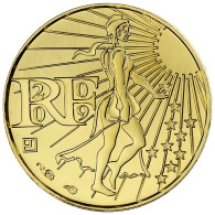 France, 100 Euro, Semeuse, BE, 2009, Monnaie De Paris, Or, FDC - France